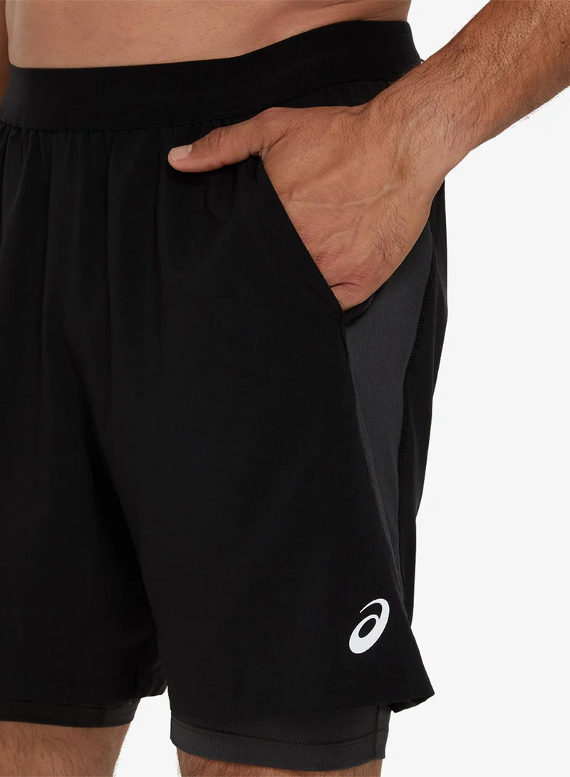 asics  7" 2In1 Road Shorts for Men | Best Price UAE