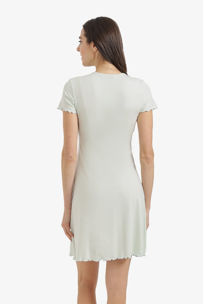 Carina Lace V-Neck Nightgown - Image 3