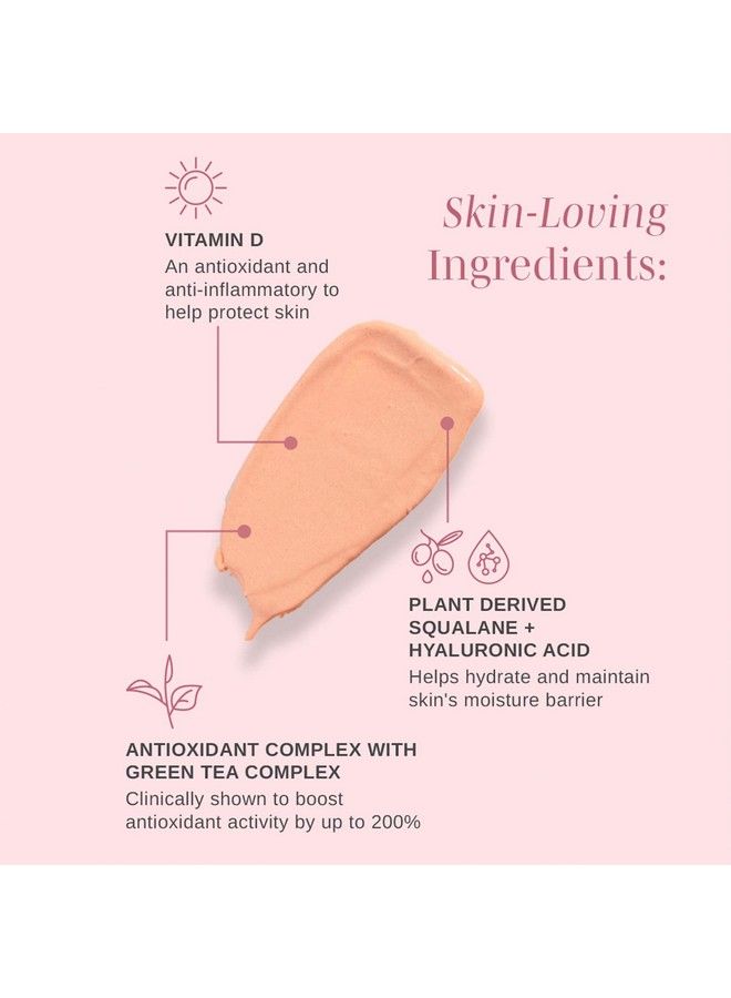 Wander Beauty Pack Up & Glow Priming Mineral Spf 40100% Mineral Sunscreen With Nonnano Zinc Oxide + Titanium Dioxide 4In1 Universal Tinted Face Sunscreen Protects Prevents Perfects & Primes - Image 4