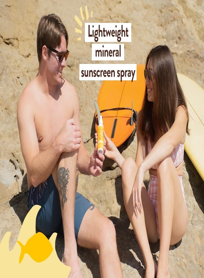 Babo Botanicals Swim & Sport Mineral Sunscreen Spray SPF 30 - Natural Zinc Oxide - Face & Body - For all ages - Dermatologist Tested - Cruelty-Free - Fragrance-Free - Water Resistant - Image 3