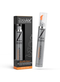 Zocular Zocufill Elixir Eye Gel and Face Serum - Eye Bags Treatment for Women and Men - Reduce the Appearance of Dark Circles, Puffy Eyes, Fine Lines and Wrinkles 