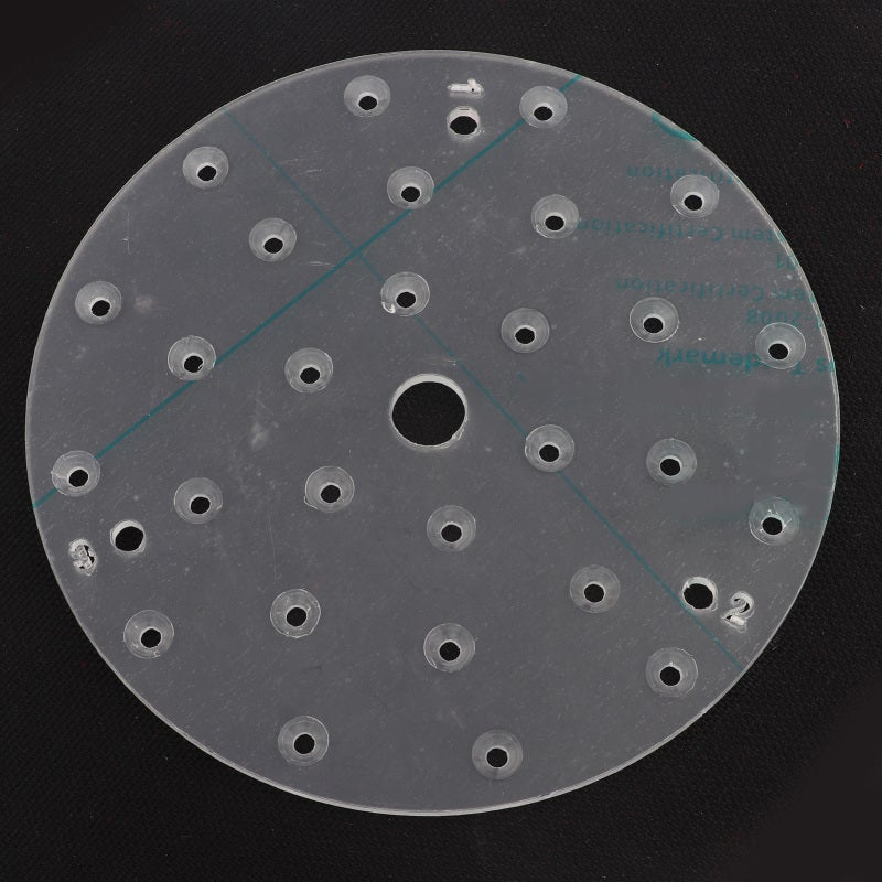 Pipette Rack 28-Hole Plexiglass Movable Rack - Durable Scratch-Resistant Holder for Chemical Laboratory - Image 2
