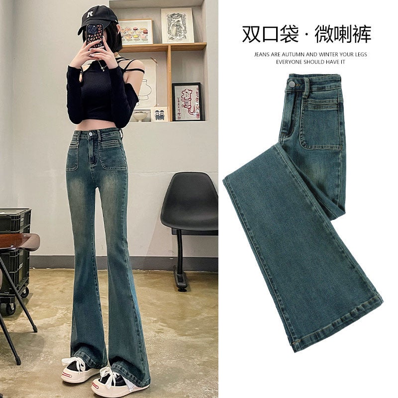 Unisex Classic Denim Jeans Loose Fit Daily Outdoor Wear - Image 2