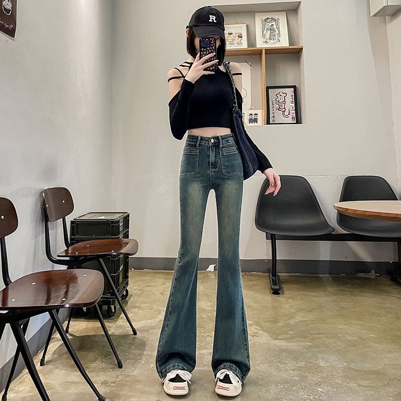 Unisex Classic Denim Jeans Loose Fit Daily Outdoor Wear - Image 3