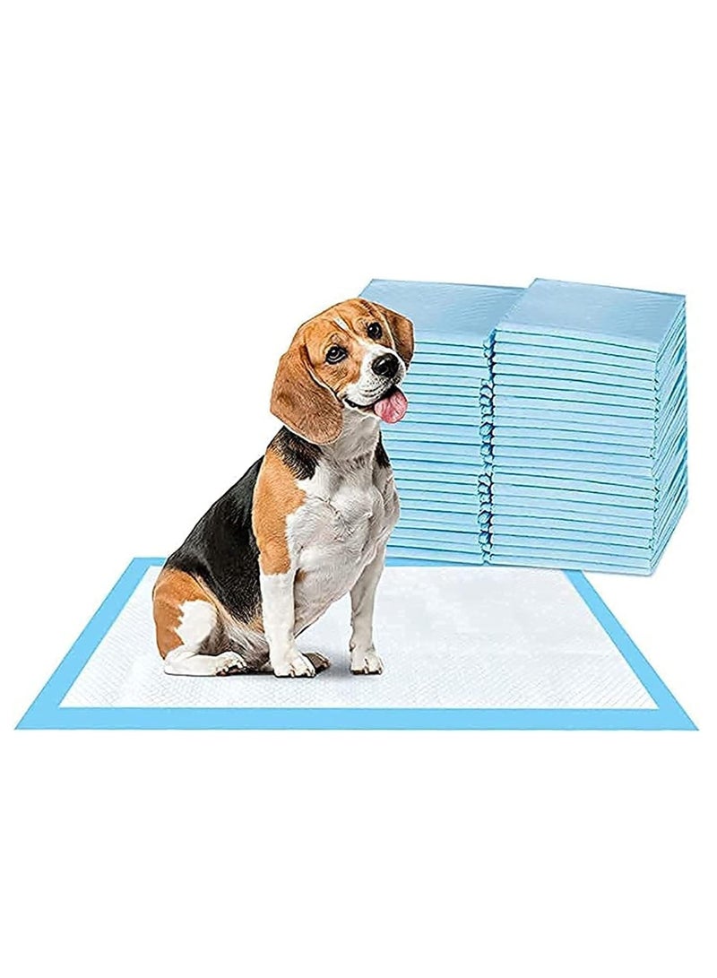 TYCOM Dog and Puppy Training Pads 50 Pack Disposable Dog Pee Pads Ultra Absorbent and Leak Proof Pet Underpads Dry Quickly Pee Pad for Dog Cats Rabbits or Other House Training Pets 45 By 60 CM. - Image 1