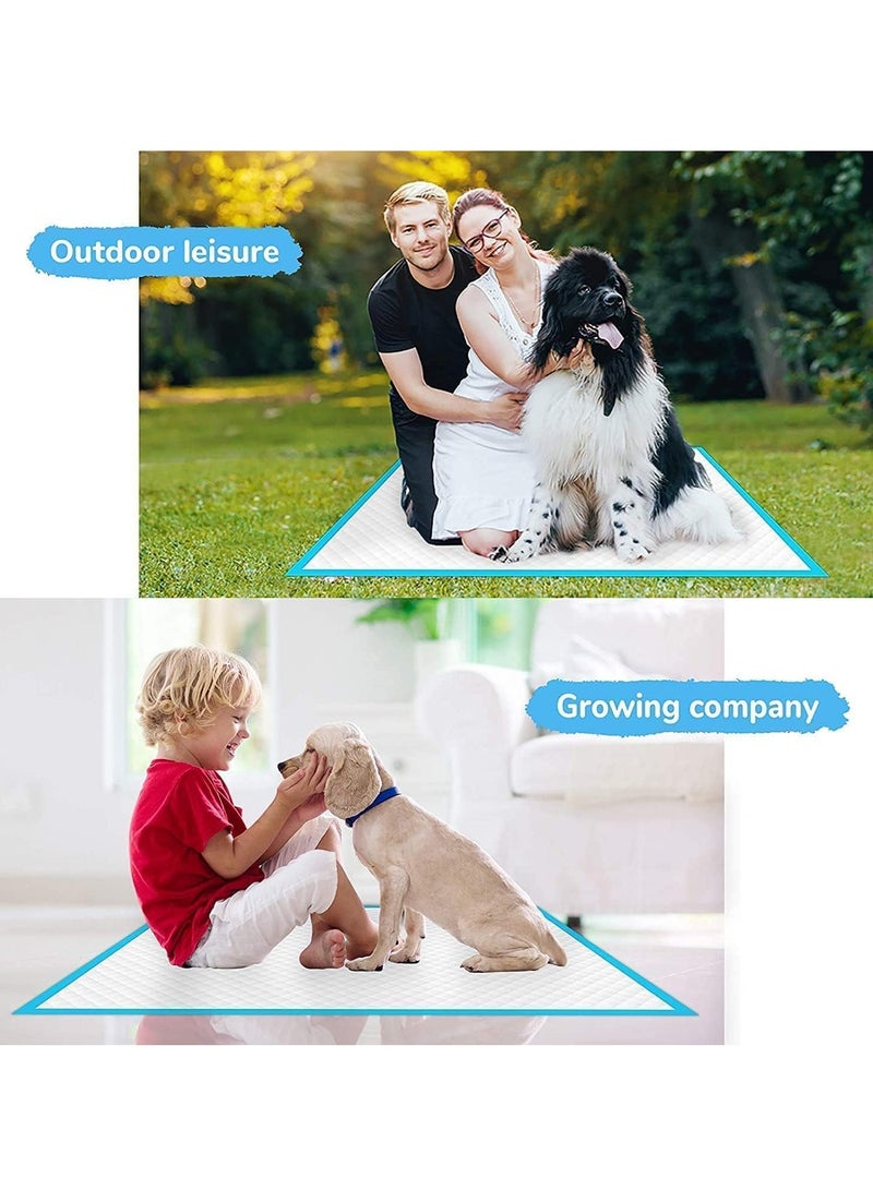 TYCOM Dog and Puppy Training Pads 50 Pack Disposable Dog Pee Pads Ultra Absorbent and Leak Proof Pet Underpads Dry Quickly Pee Pad for Dog Cats Rabbits or Other House Training Pets 45 By 60 CM. - Image 3