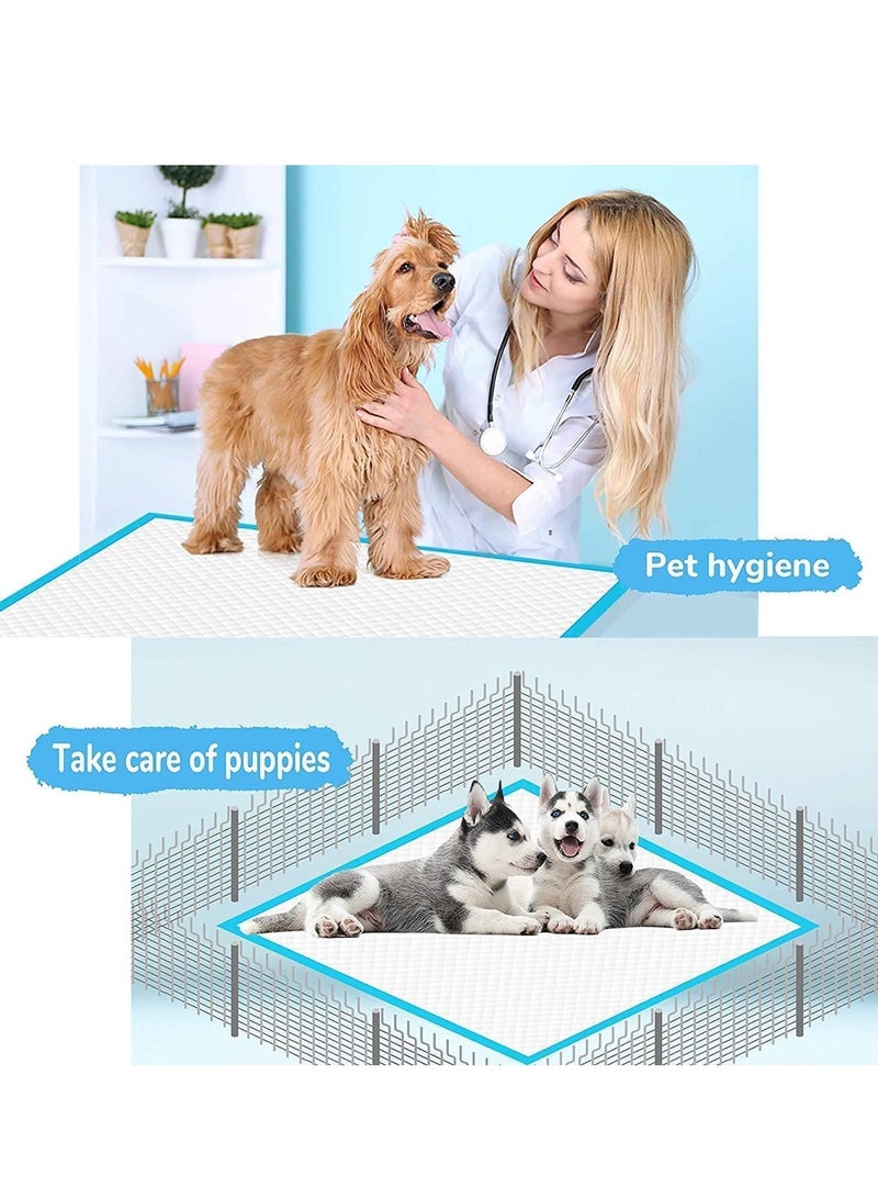 TYCOM Dog and Puppy Training Pads 50 Pack Disposable Dog Pee Pads Ultra Absorbent and Leak Proof Pet Underpads Dry Quickly Pee Pad for Dog Cats Rabbits or Other House Training Pets 45 By 60 CM. - Image 5