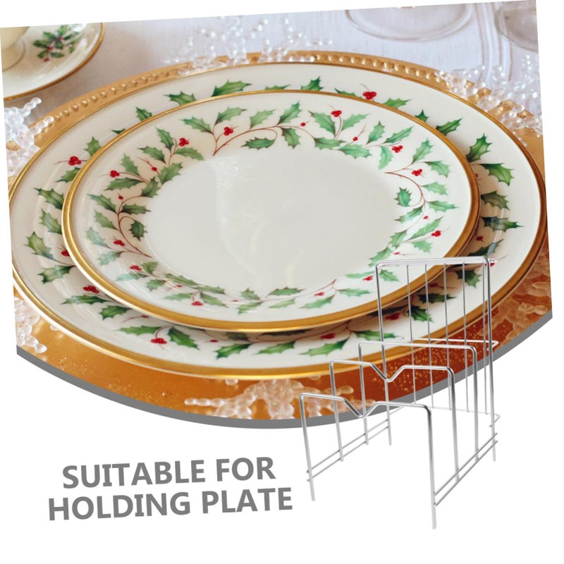 Stainless Steel Pot Lid Holder Cutting Board Dish Drying Rack Space Saving Kitchen Organizer Silver - Image 4