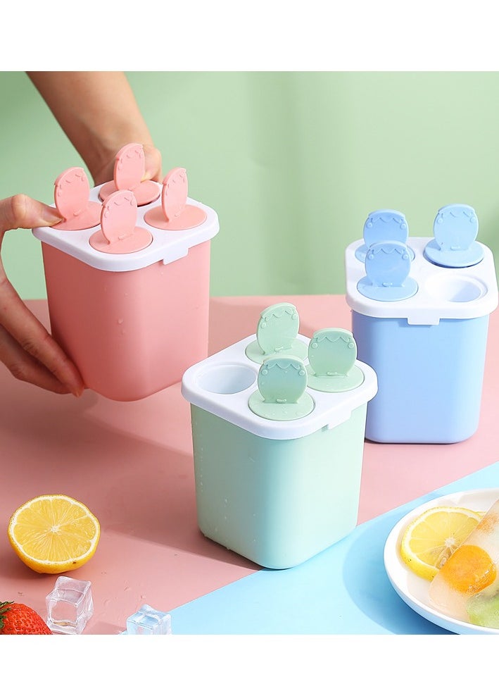 Diy Ice Cream Popsicle Mold, Multifunctional Popsicle Maker Ice Pop Molds, Reusable Ice Pop Moulds Bpa Free Ice Lolly Maker For Children
