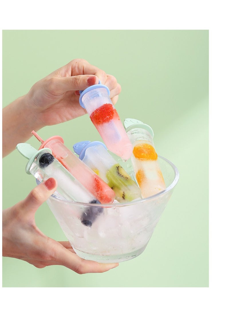Diy Ice Cream Popsicle Mold, Multifunctional Popsicle Maker Ice Pop Molds, Reusable Ice Pop Moulds Bpa Free Ice Lolly Maker For Children