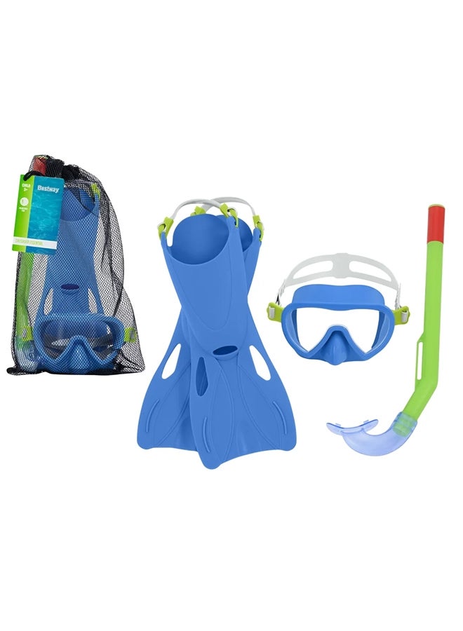 Bestway Hydro-swim Lil' Flapper Snorkel Set 26-25039 - Image 1