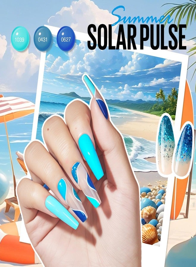 MEFA 46 Pcs Gel Nail Polish Set, 42 Colors All Seasons Nail Polish Set Colorful Begginer Kit with Base Coat & Glossy/Matte Top Coat, Gel Nail Art Manicure Salon DIY Gifts for Girls - Image 4