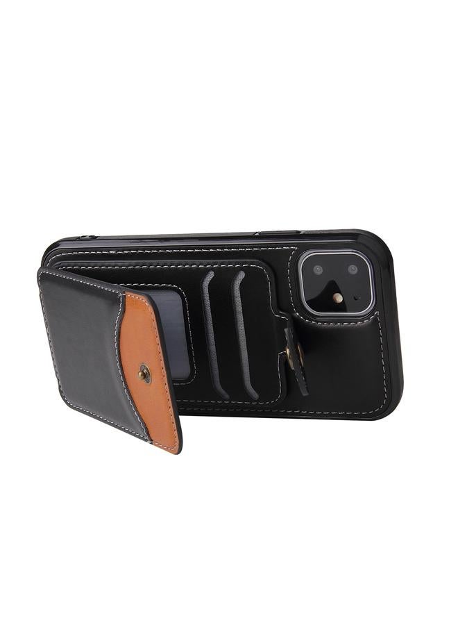 The Bros Phone Case For iPhone 11 Soft Skin Leather Wallet Bag Phone Phone Case - Image 4