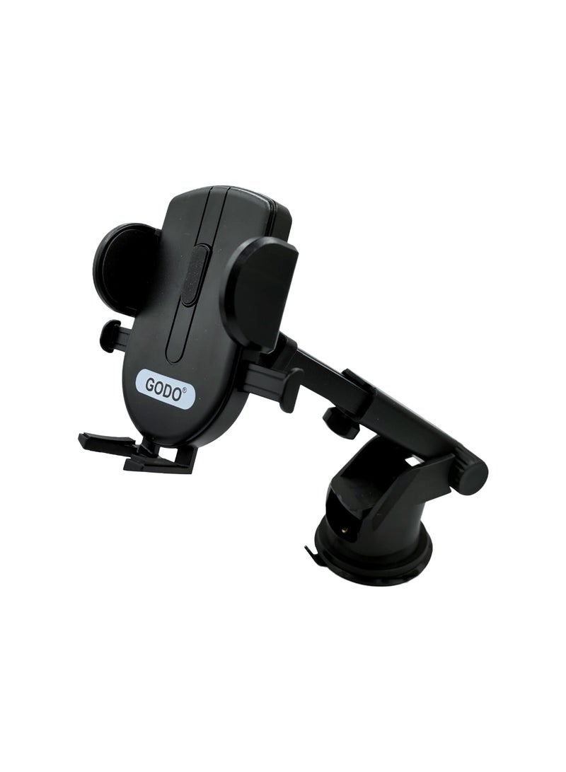 Godo Black Colour Strong And Durable Mobile Holder For The Car - Image 1