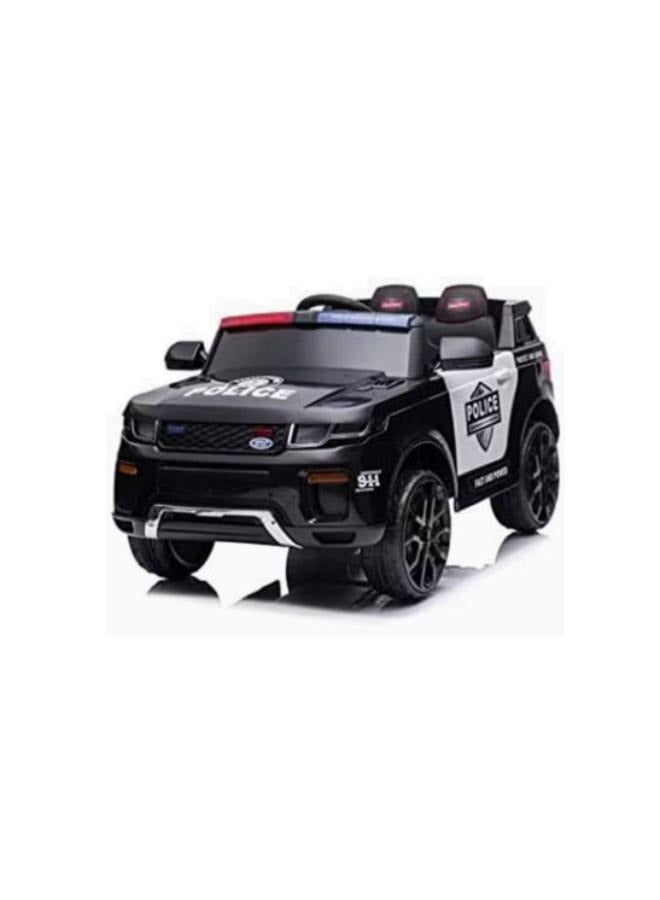 Police Car Electric Ride On Black BBH021Q/2110L - Image 2