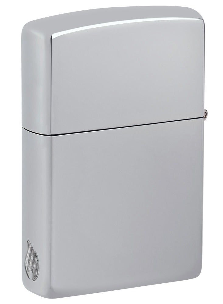 Zippo Ae401301 167 Zippo Flame Design Armor High Polish Chrome Windproof Lighter - Image 2