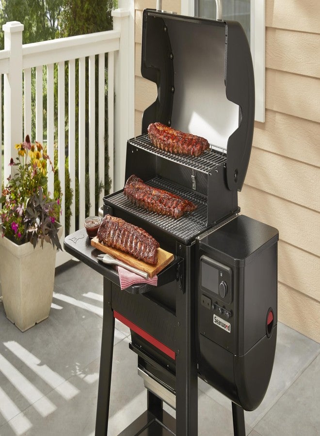 Weber Searwood 600 Pellet Folding Front Table 24" - Image 4