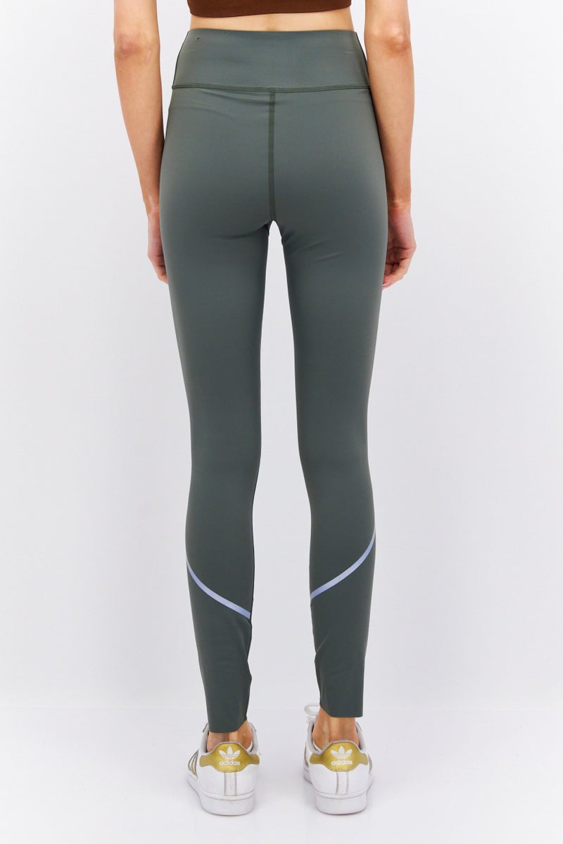 Etam Women Sportswear Fit Pull-On Training Legging, Olive - Image 3