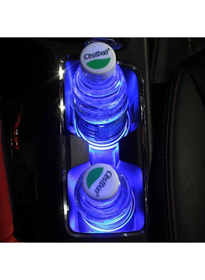 NIBEMINENT Anti-Slip Mat Cup Holder With Solar LED Light  - Image 2
