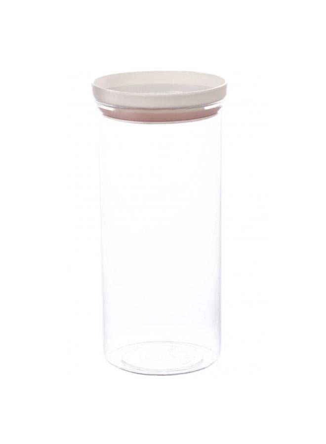 Kitchen Storage Sealed Jar with Lids PET PP Transparent Reusable Plastic Kitchen Storage Jar for Food Organizing - Image 1
