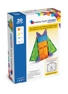MAGNA-TILES MicroMAGS Combo 20 Piece Set  - Image 2