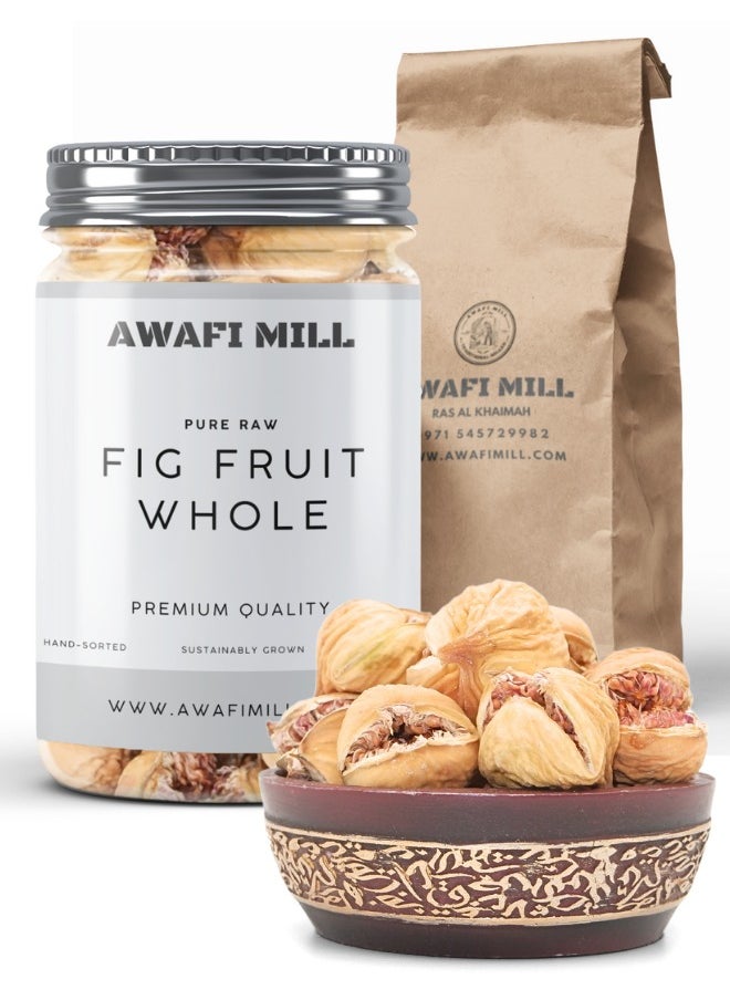Awafi Mill AWAFI MILL Persian Fig Fruit Whole | Naturally Dried Figs | Premium Sweet & Chewy Snack  - Image 1