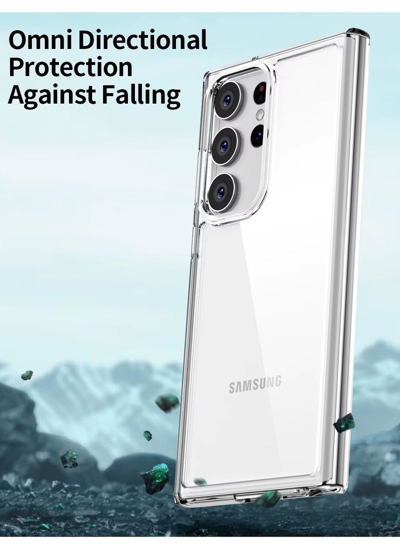 BORTONY Samsung S25 Ultra Case Cover 6.8 inch Yellowing Resistant Transparent Anti-Scratch Phone Case for Samsung Galaxy S25 Ultra - Image 5