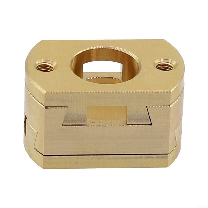 Brass Oldham Coupler For Z Axis T8 Screw Linear Motion Motor Connector - Image 4