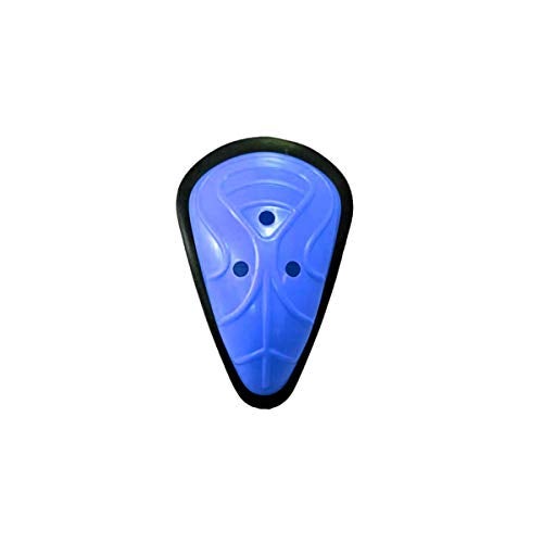 Whitedot Teal Soft Plastic Rubbr Paded Abdominal Guard, Color May Vary, Boys/Small - Image 1