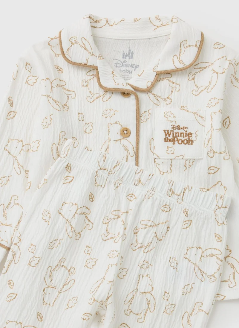 Matalan Disney Winnie The Pooh Baby Pyjama Set