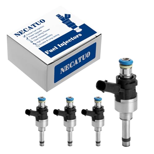 NECATUO Set of 4 Fuel Injectors Compatible with Hyundai Sonata 20162019 Kia Optima 20172020 20L L4 Replaces FJ1587 353102E610 - Image 1