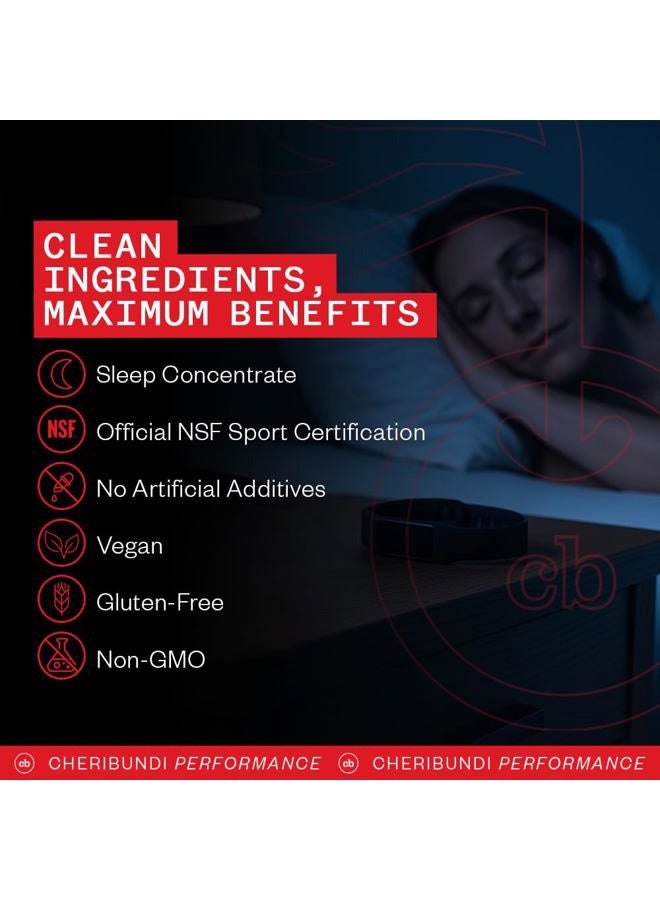 Cheribundi عصير الكرز الحامض SLEEP - مصمم لنوم أعمق - محاربة الالتهابات ودعم استعادة العضلات - مشروبات استعادة ما بعد التمرين للعدائين وراكبي الدراجات والرياضيين - 8 أونصات، 12 عبوة - Image 3
