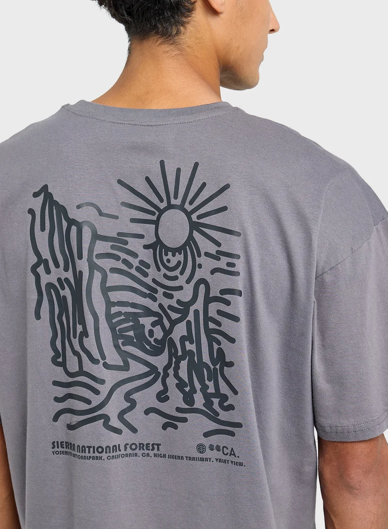 Seventy Five Oversized Short Sleeve T-Shirt