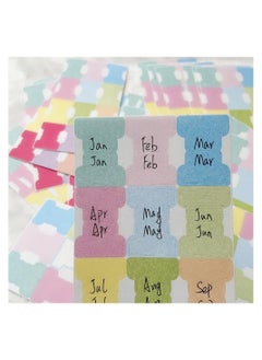 Excefore Thickened Handwritten Page Markers, 420 Pcs Color Index Classification Label With 12 Colors, 35 Sheet Self-Adhesive Sticky Note Tags, Colors Adhesive Page Index Tabs Flags for Diary Notebook Bookmark  - Image 4