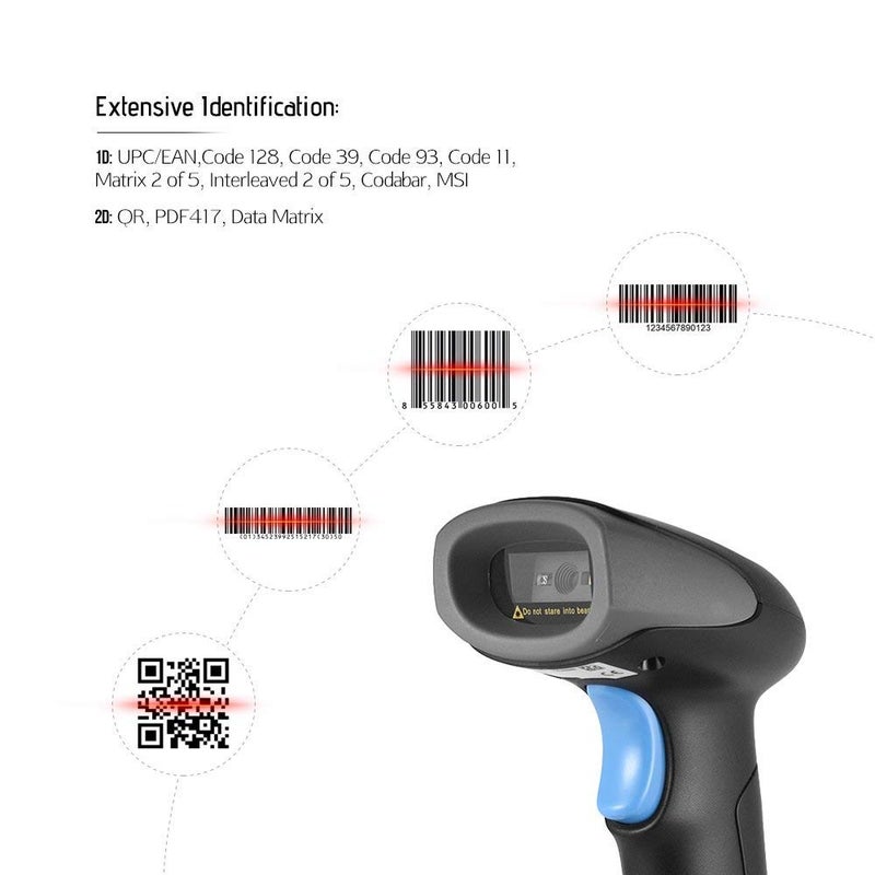 GOBBLER 2D Barcode Scanner with Flexible Stand, High-Speed Automatic & Manual USB Wired Barcode Scanner/Reader Ideal for Supermarkets, Convenience Stores, Warehouses - Image 4