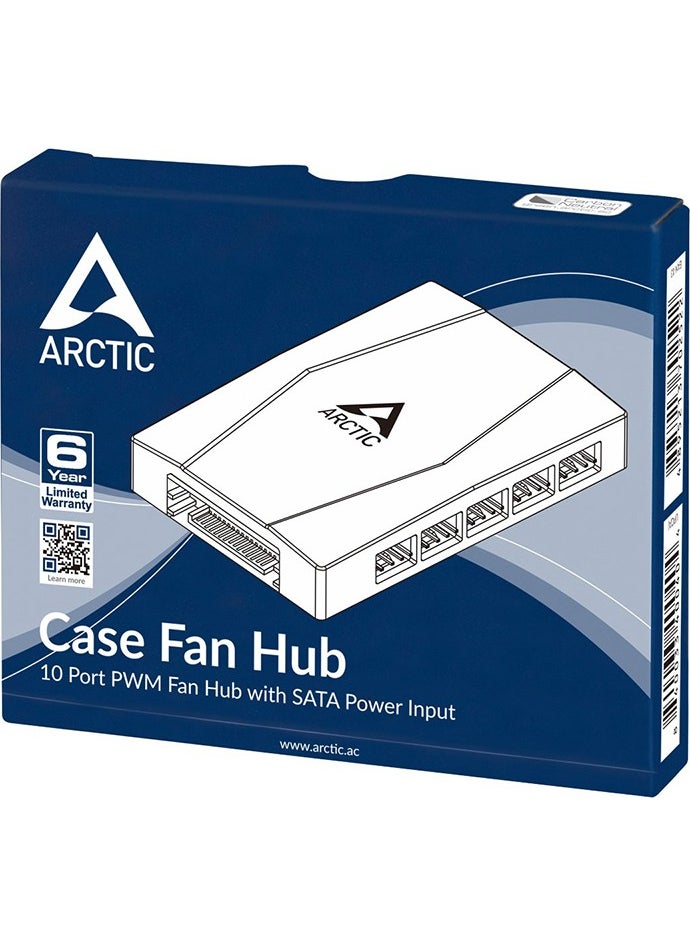 Arctic - Fan Hub 10 Port PWM SATA Power Supported (ACFAN00175A) - Image 1