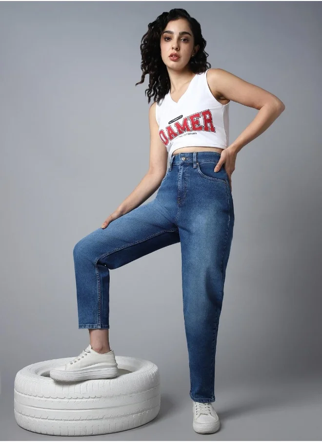 HIGH STAR Women Blue Jeans