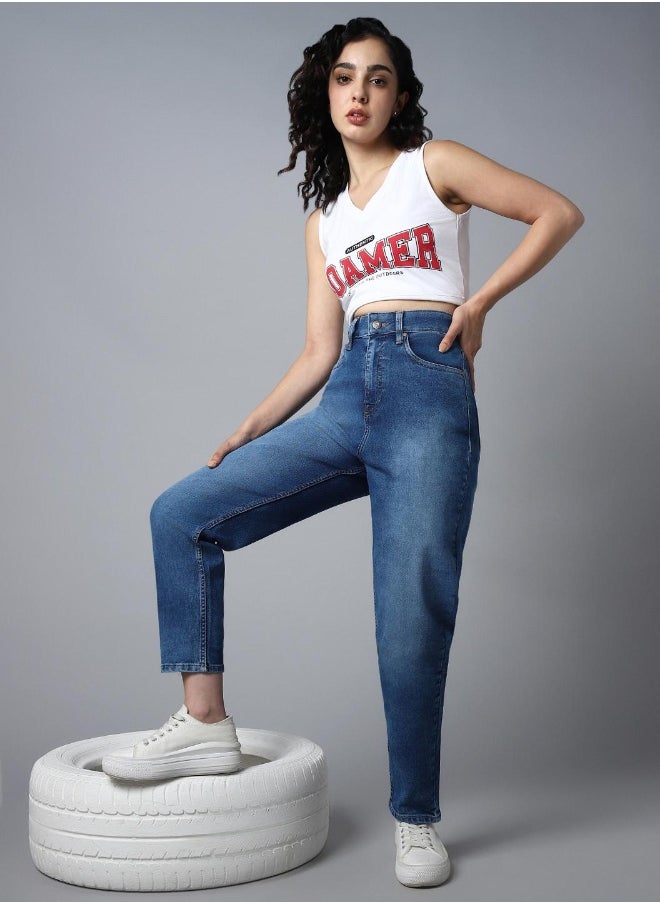 HIGH STAR Women Blue Jeans  - Image 1