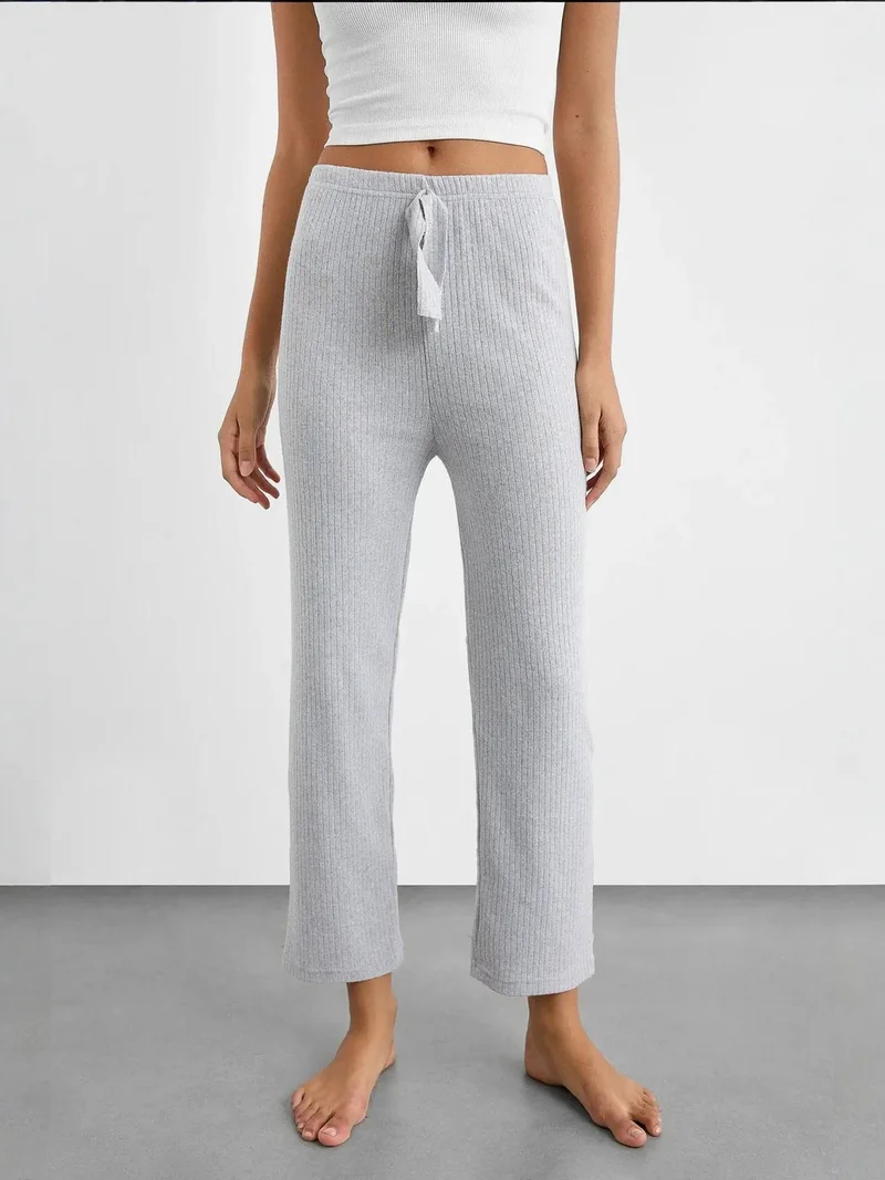 HICCUP Comfy Elastic Waist Jersey Pants
