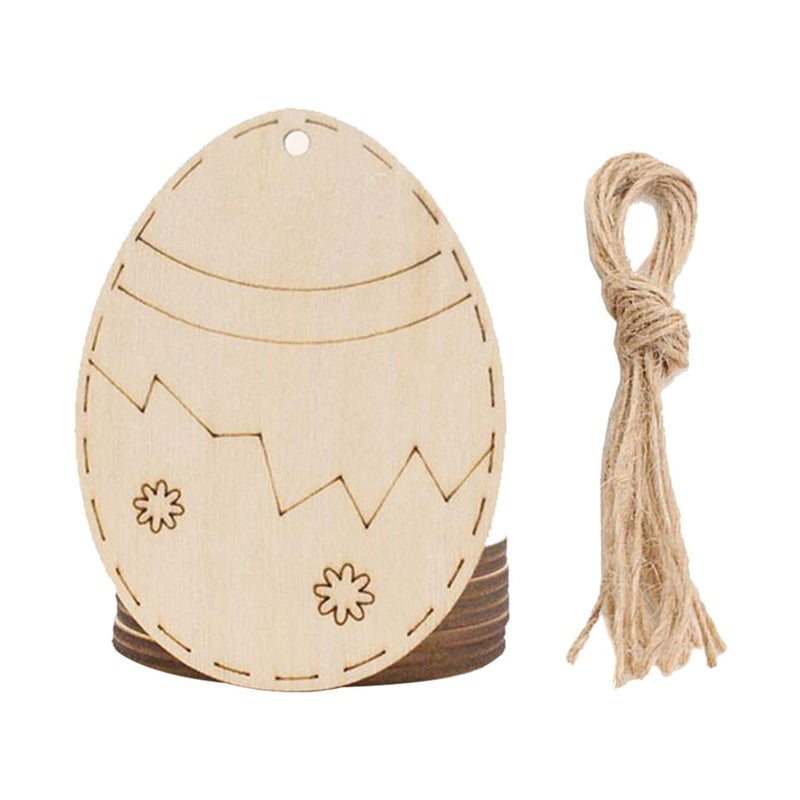 Easter Hanging Door Pendants Type 6: High-quality Diy Hanging Signs - Easy To Hang Easter Resurrection Eggs for Easter Party Spring Home Decoration - Image 1
