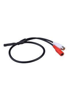 NIBEMINENT Mini Spy Hidden CCTV Microphone for Surveillance DVR System Recorder Black  - Image 2