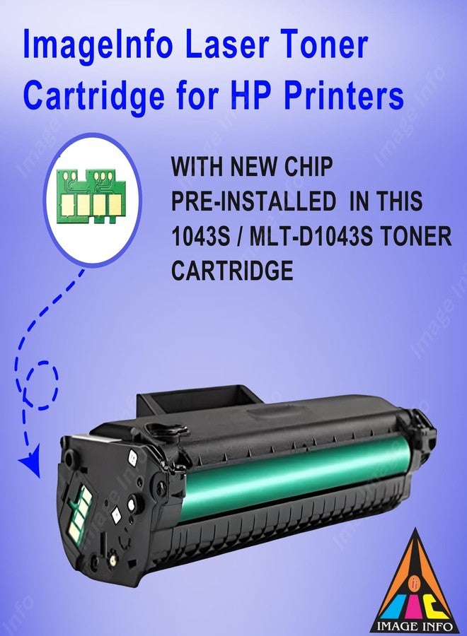 IIC IMAGE INFO ImageInfo 1043S Toner Cartridge Compatible for MLT-D1043S for Samsung ML-1600, ML-1660, ML-1670, ML-1860, ML-1865, ML-1866, SCX-3200, SCX-3201, SCX-3205, SCX-3206 Printers - Image 2