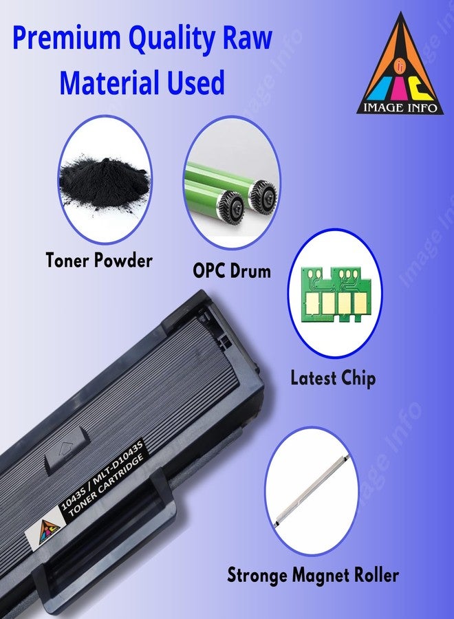 IIC IMAGE INFO ImageInfo 1043S Toner Cartridge Compatible for MLT-D1043S for Samsung ML-1600, ML-1660, ML-1670, ML-1860, ML-1865, ML-1866, SCX-3200, SCX-3201, SCX-3205, SCX-3206 Printers - Image 5