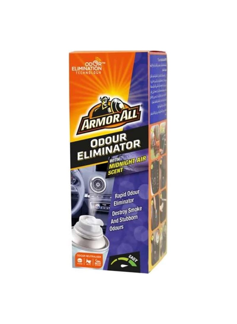 ARMOR ALL ArmorAll Odour Eliminator with Midnight Air Acent Rapid Odour Eliminator Destroy Smoke and Stubborn Odours Pack of 6  - Image 5