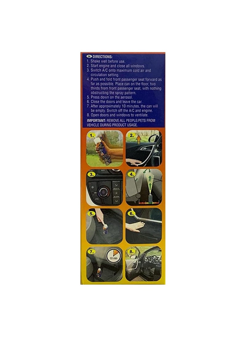 ARMOR ALL ArmorAll Odour Eliminator with Midnight Air Acent Rapid Odour Eliminator Destroy Smoke and Stubborn Odours Pack of 6  - Image 3