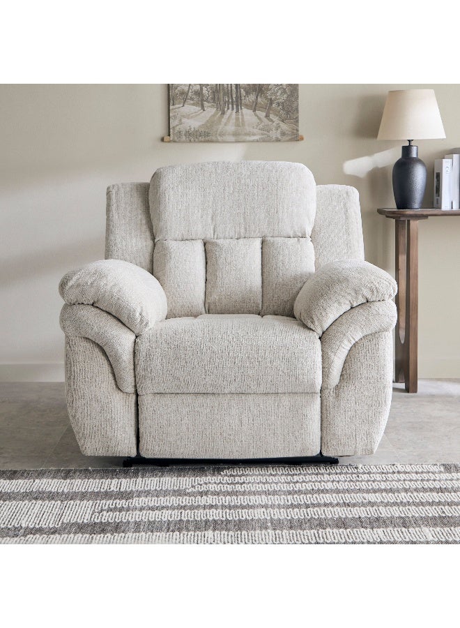 Home Box كرسي بذراعين من القماش قابل للإمالة - Image 4