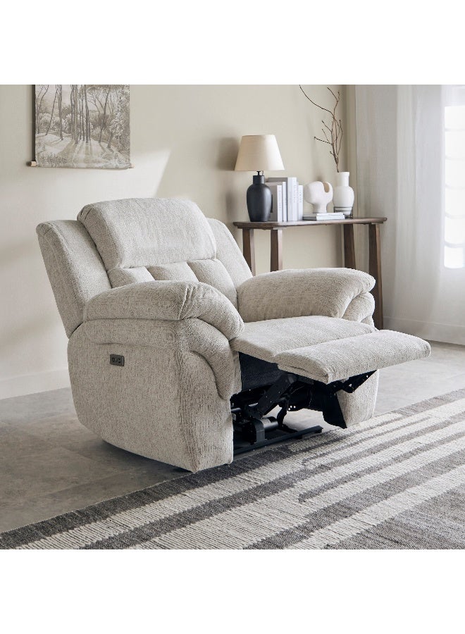 Home Box كرسي بذراعين من القماش قابل للإمالة - Image 2