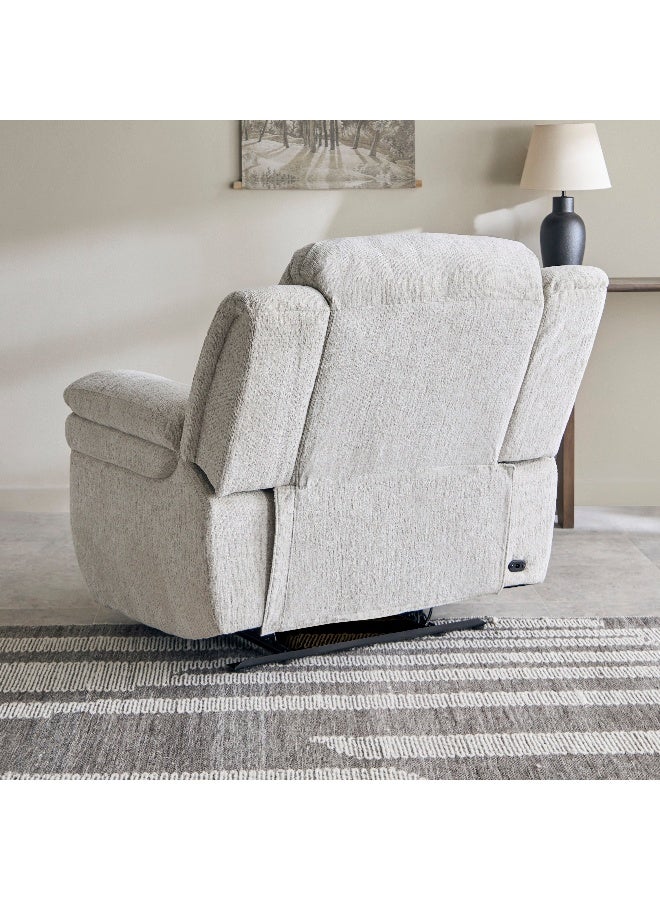 Home Box كرسي بذراعين من القماش قابل للإمالة - Image 5