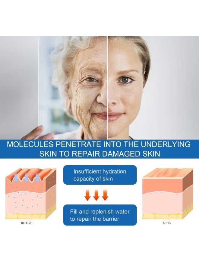 Hoygi Blue Copper Peptide Firming And Rejuvenating Essence Anti-Aging Serum 30ml - Skin Revitalizing Formula with Brightening Essence for Radiant Face Clinically Proven Wrinkle Reduction - Image 5