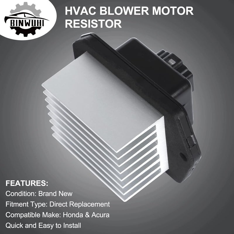 BINWUHI HVAC Fan Blower Motor Resistor for Honda and Acura Vehicles - Image 4